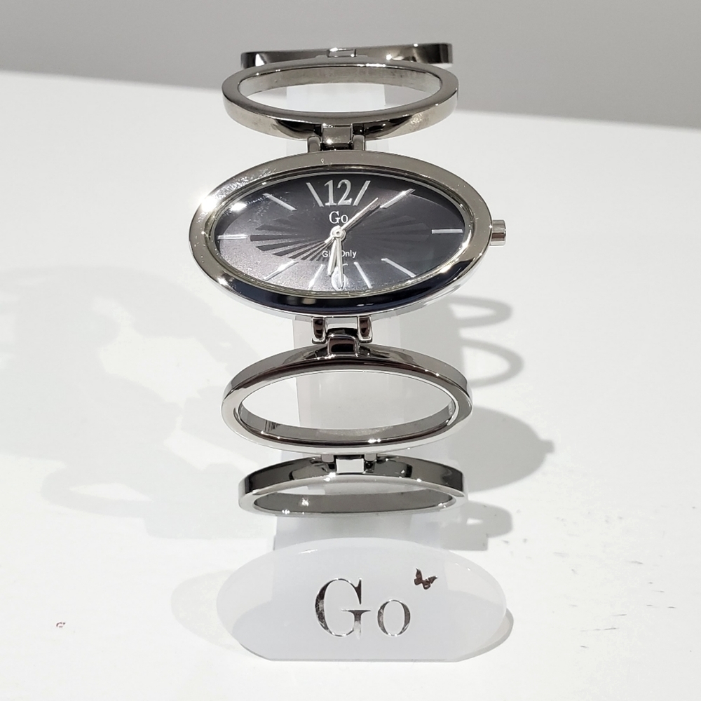 New From France Oval Bracelet Watch by Go
